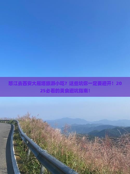 怒江去西安大雁塔旅游小吃