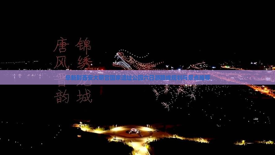 阜新到西安大明宫国家遗址公园六日游