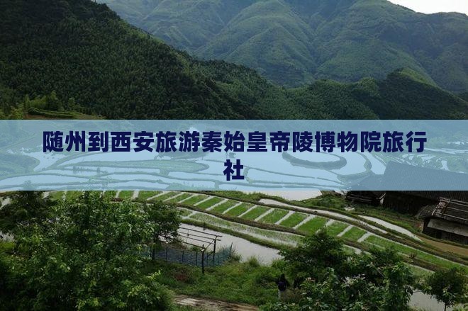 随州到西安秦始皇帝陵博物院旅行社
