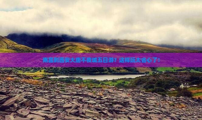 南昌到西安大唐不夜城五日游