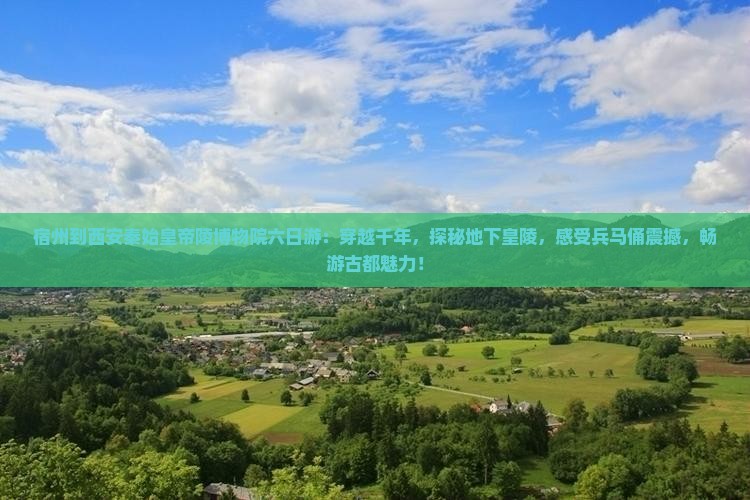 宿州到西安秦始皇帝陵博物院六日游