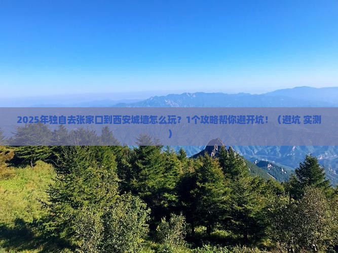 张家口到西安城墙个人游