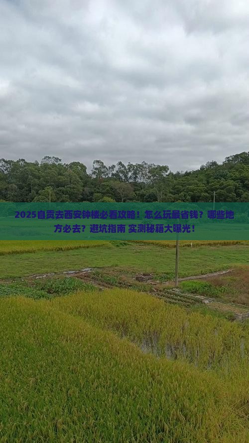 自贡去西安钟楼必去地