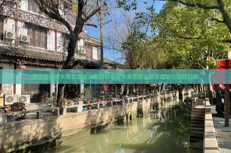 夏天去西安大明宫国家遗址公园四日游