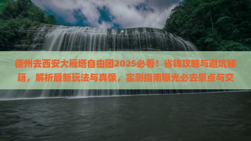 德州去西安大雁塔自由团