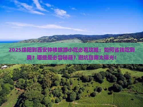 绵阳到西安钟楼旅游小吃