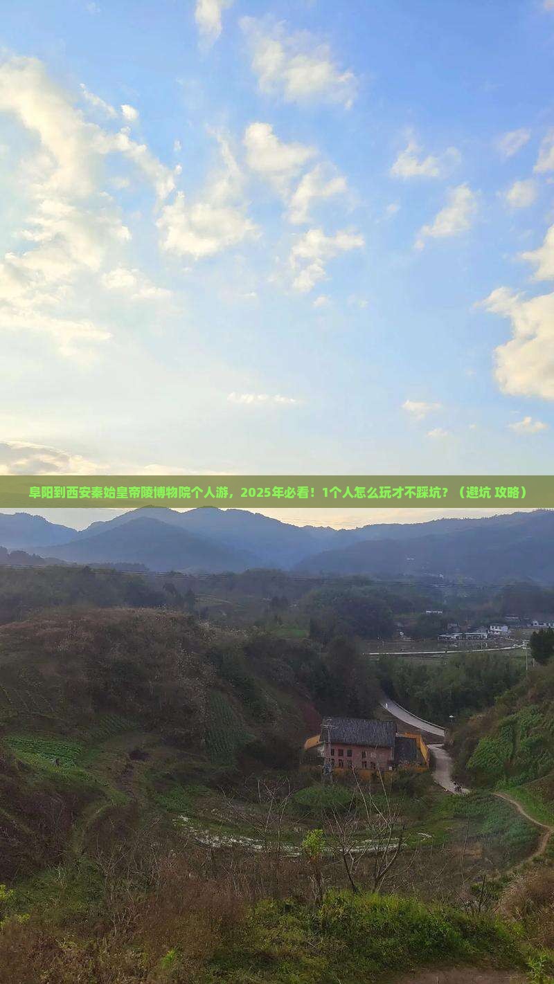阜阳到西安秦始皇帝陵博物院个人游