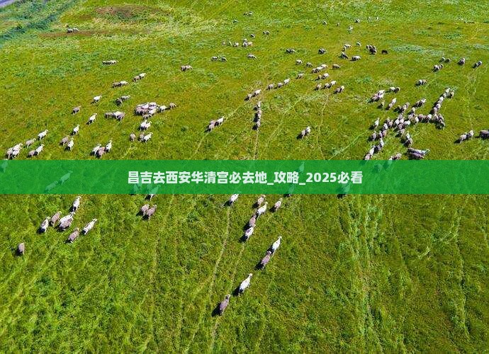 昌吉去西安华清宫必去地