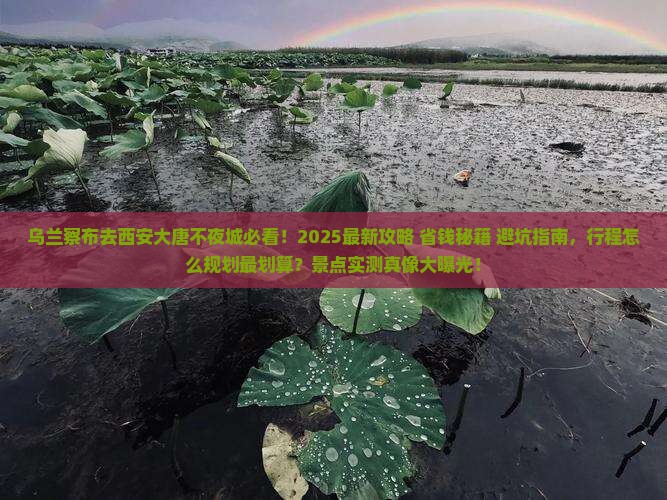 乌兰察布去西安大唐不夜城景点