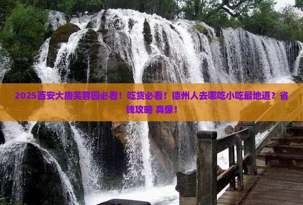 德州去西安大唐芙蓉园旅游小吃