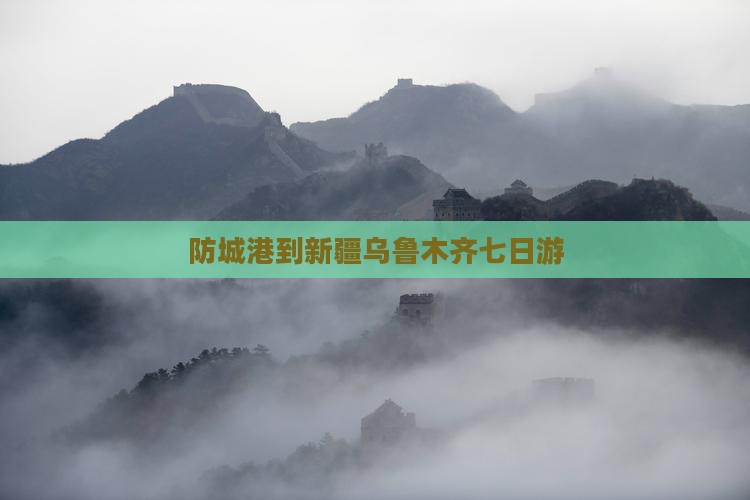 防城港到新疆乌鲁木齐七日游