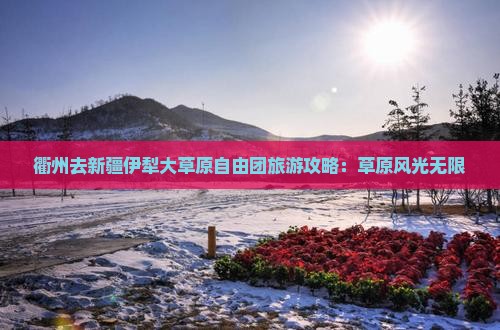 衢州去新疆伊犁大草原自由团