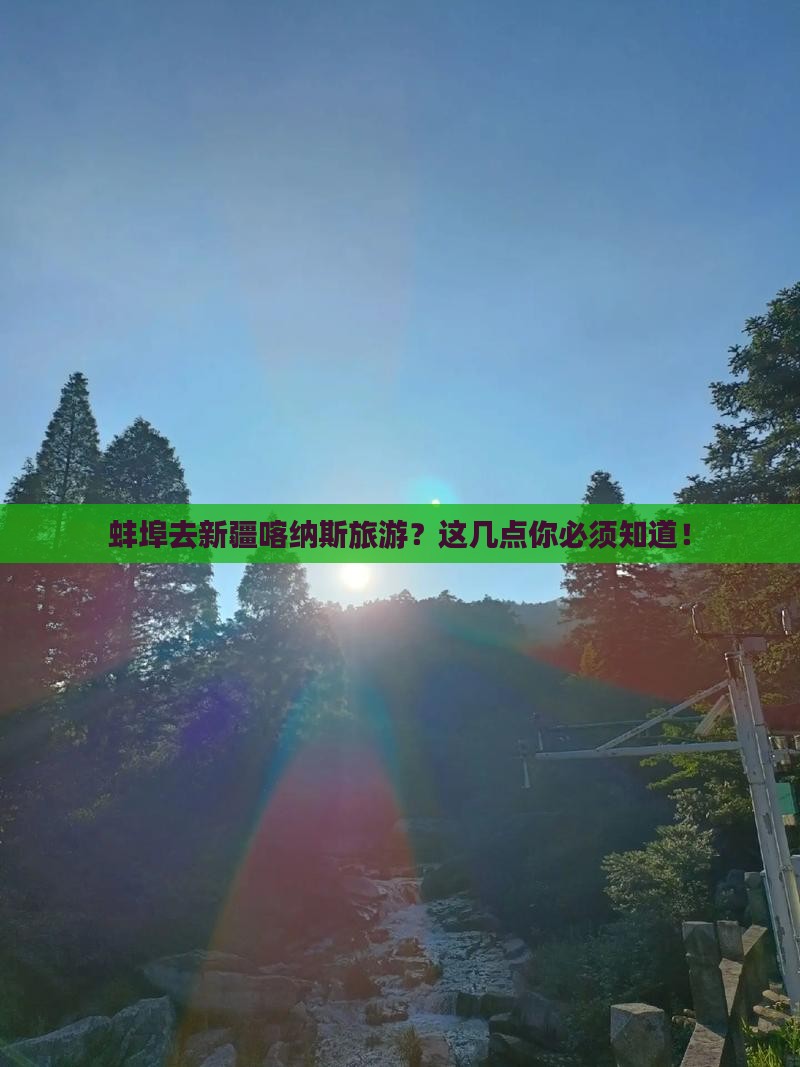 蚌埠去新疆喀纳斯旅游