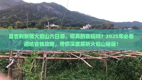 昌吉到新疆火焰山六日游