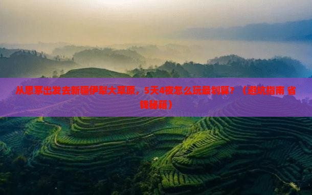 思茅到新疆伊犁大草原大型旅游团