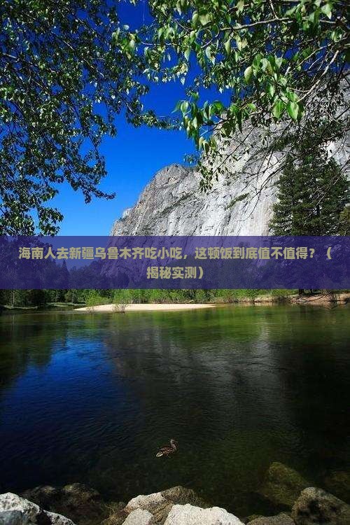 海南去新疆乌鲁木齐旅游小吃