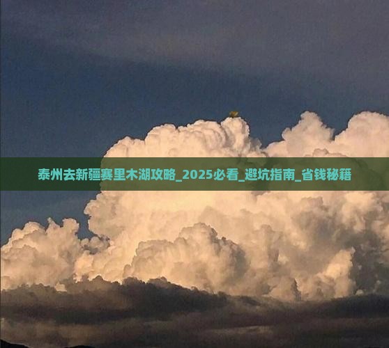 泰州去新疆赛里木湖攻略