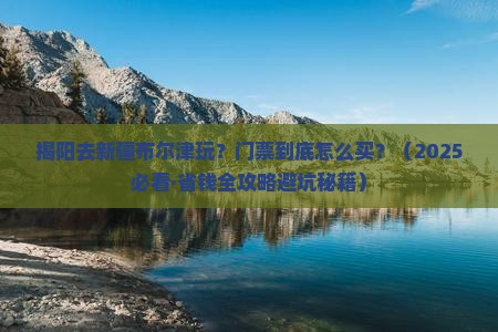 揭阳到新疆布尔津门票
