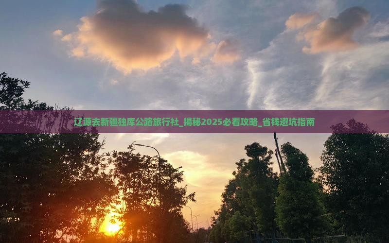 辽源去新疆独库公路旅行社