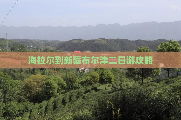 海拉尔到新疆布尔津二日游