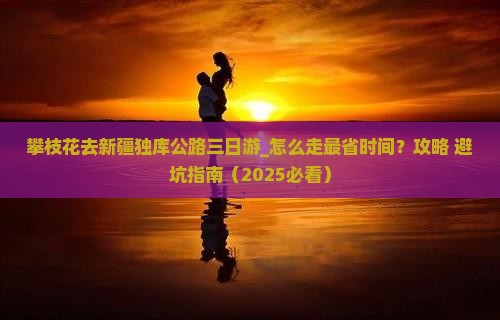 攀枝花去新疆独库公路三日游
