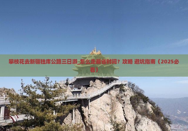 攀枝花去新疆独库公路三日游