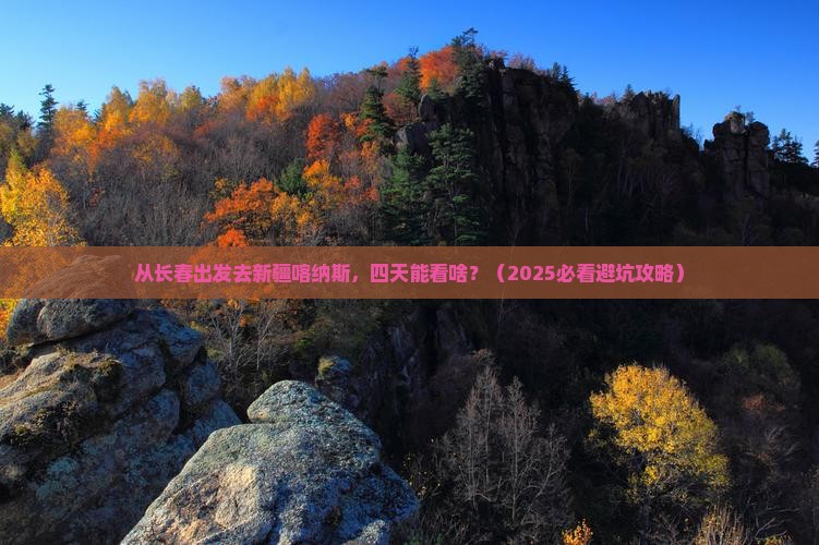长春去新疆喀纳斯四日游