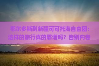 鄂尔多斯到新疆可可托海自由团