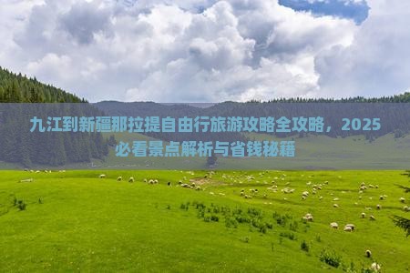 九江到新疆那拉提自由行