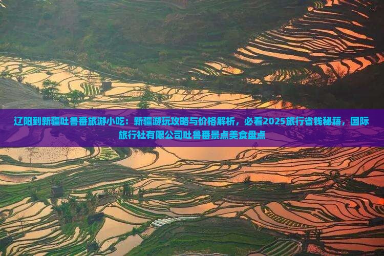 辽阳到新疆吐鲁番旅游小吃