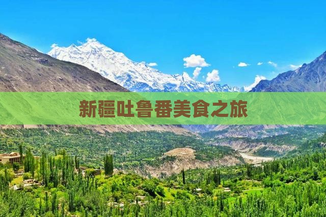 德阳到新疆吐鲁番旅游小吃