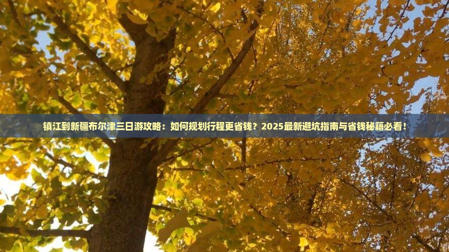 镇江到新疆布尔津三日游