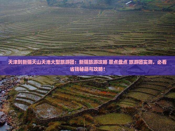 天津到新疆天山天池大型旅游团
