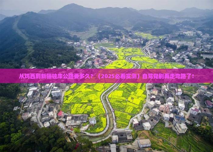 鸡西到新疆独库公路旅游
