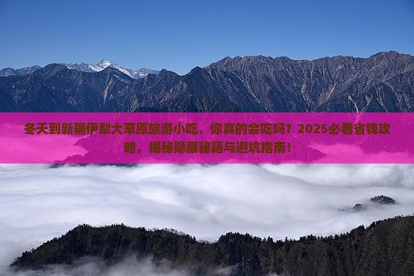 冬天到新疆伊犁大草原旅游小吃