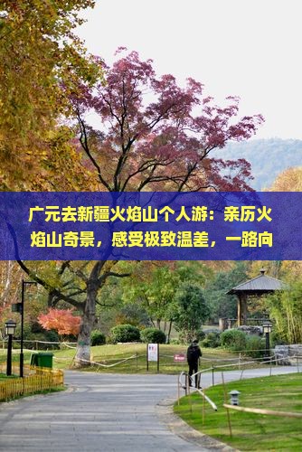 广元去新疆火焰山个人游