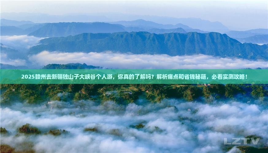 赣州去新疆独山子大峡谷个人游