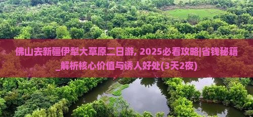 佛山去新疆伊犁大草原二日游