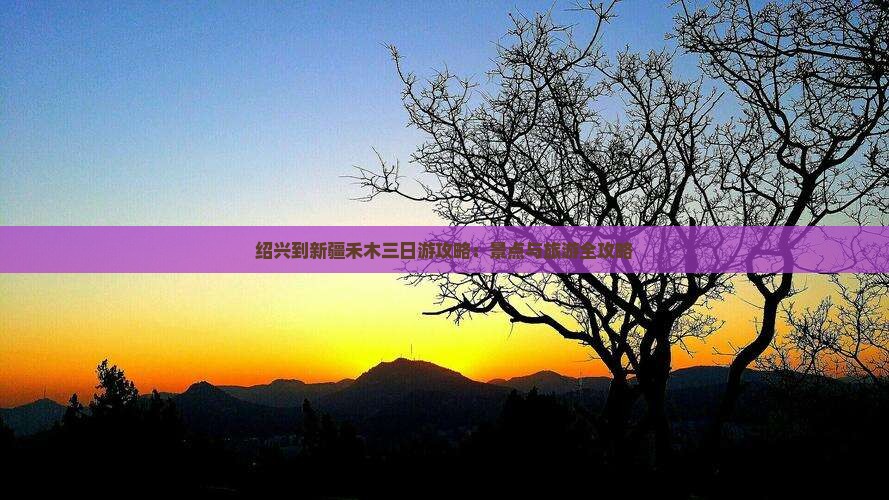 绍兴到新疆禾木三日游