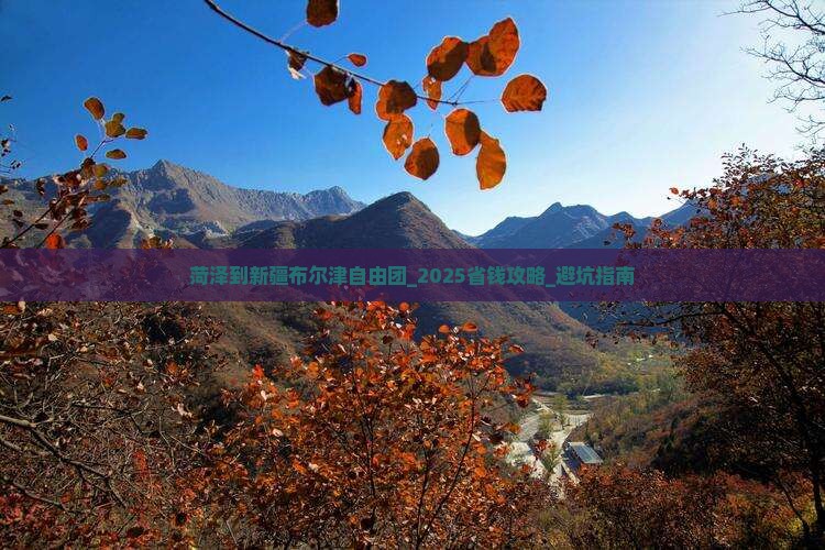 菏泽到新疆布尔津自由团