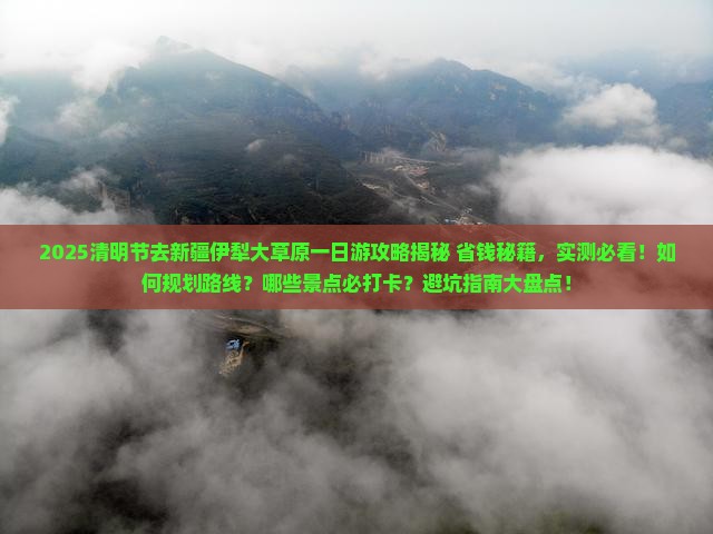 清明节去新疆伊犁大草原一日