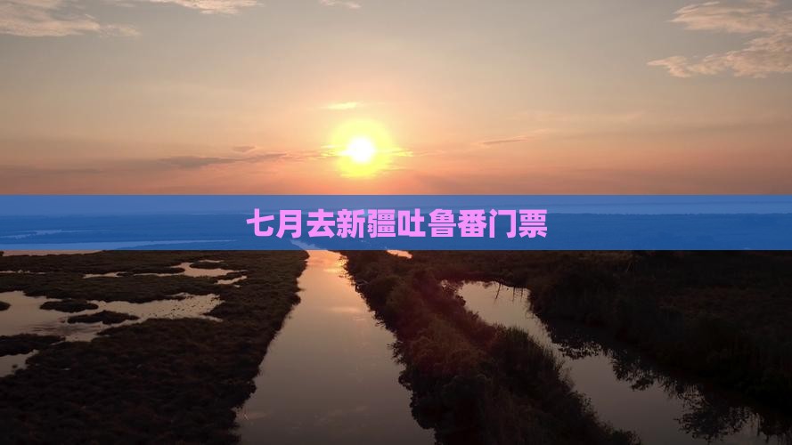 七月去新疆吐鲁番门票