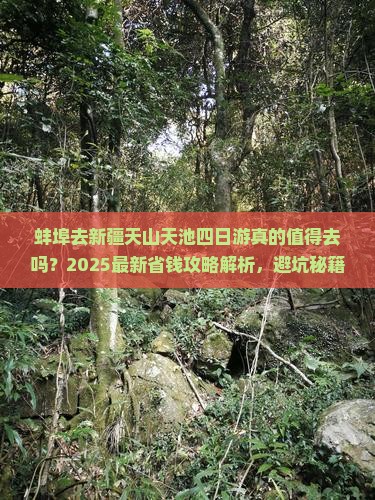 蚌埠去新疆天山天池四日游