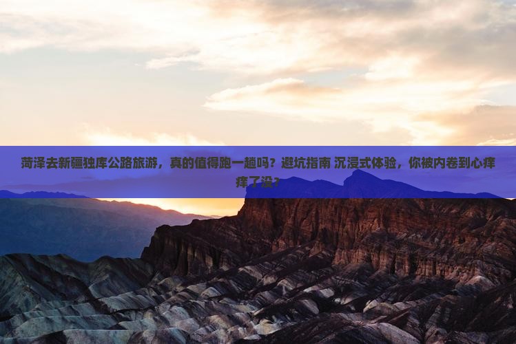 菏泽去新疆独库公路旅游