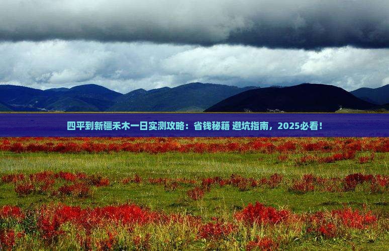 四平到新疆禾木一日 四平到新疆禾木一日