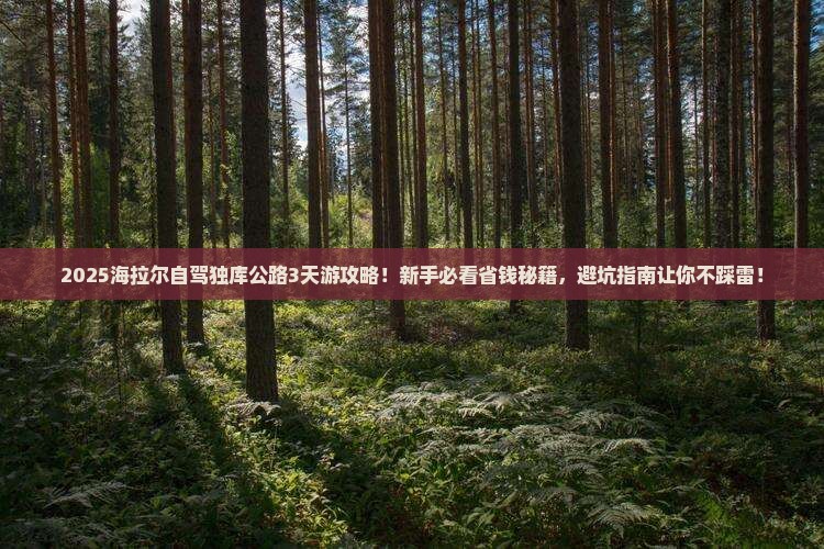 海拉尔到新疆独库公路三日游