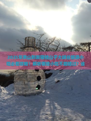 黄山到新疆独山子大峡谷旅游小吃