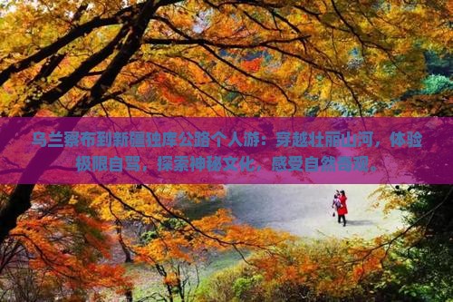 乌兰察布到新疆独库公路个人游