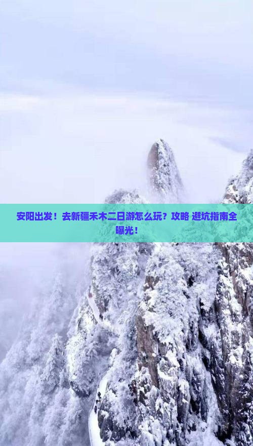 安阳去新疆禾木二日游