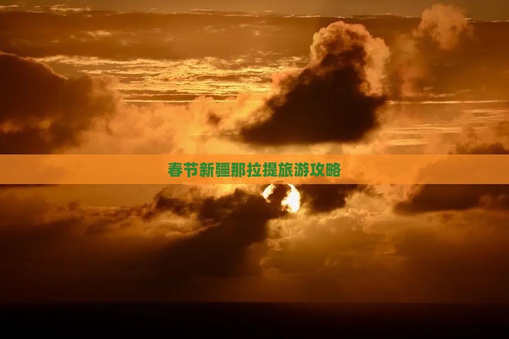 春节去新疆那拉提自由团